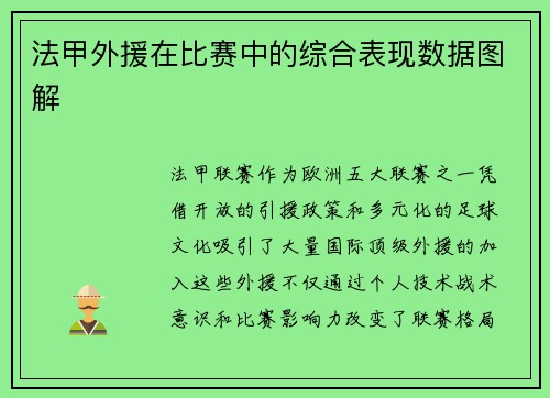 法甲外援在比赛中的综合表现数据图解
